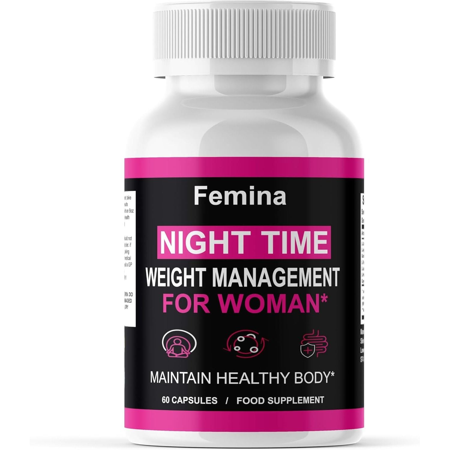 Femina Night Time Capsules Femina Nighttime Formula (60 Capsules) - Slim Warriors