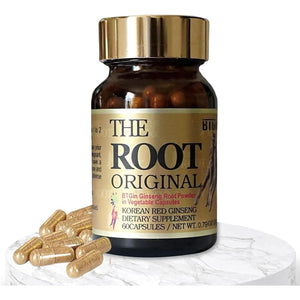 BTGIN Korean Red Ginseng Capsules, Natural Energy Supplements for Immune Support, Stress Relief, Focus and Mental Clarity, the Root Original Enriched with Pure Ginsenosides Rg3