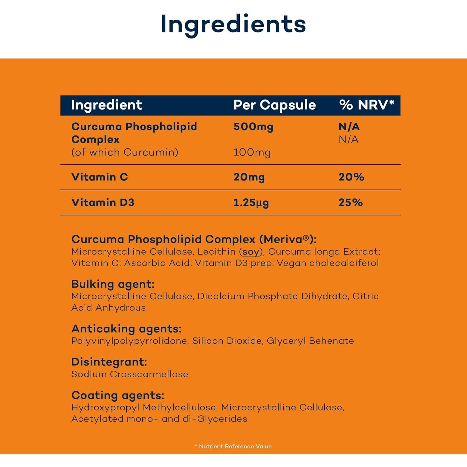 Turmeric+ Supplement – 28 Turmeric Tablets 30X More Absorbable – Curcumin Tablet Patented Meriva Formulation with Vitamins C – Turmeric Tablets for Bones, Joints & Muscles by Futureyou Cambridge