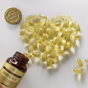 Solgar Triple Strength Omega 3, Supports Brain and Eyes, Heart Health Friendly, Fish Oil, Brown, 100 Count (Pack of 1)