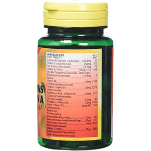 Health plus Multi Vits 'N' Mins without Vitamin a One-A-Day Multivitamin Supplement - 30 Tablets