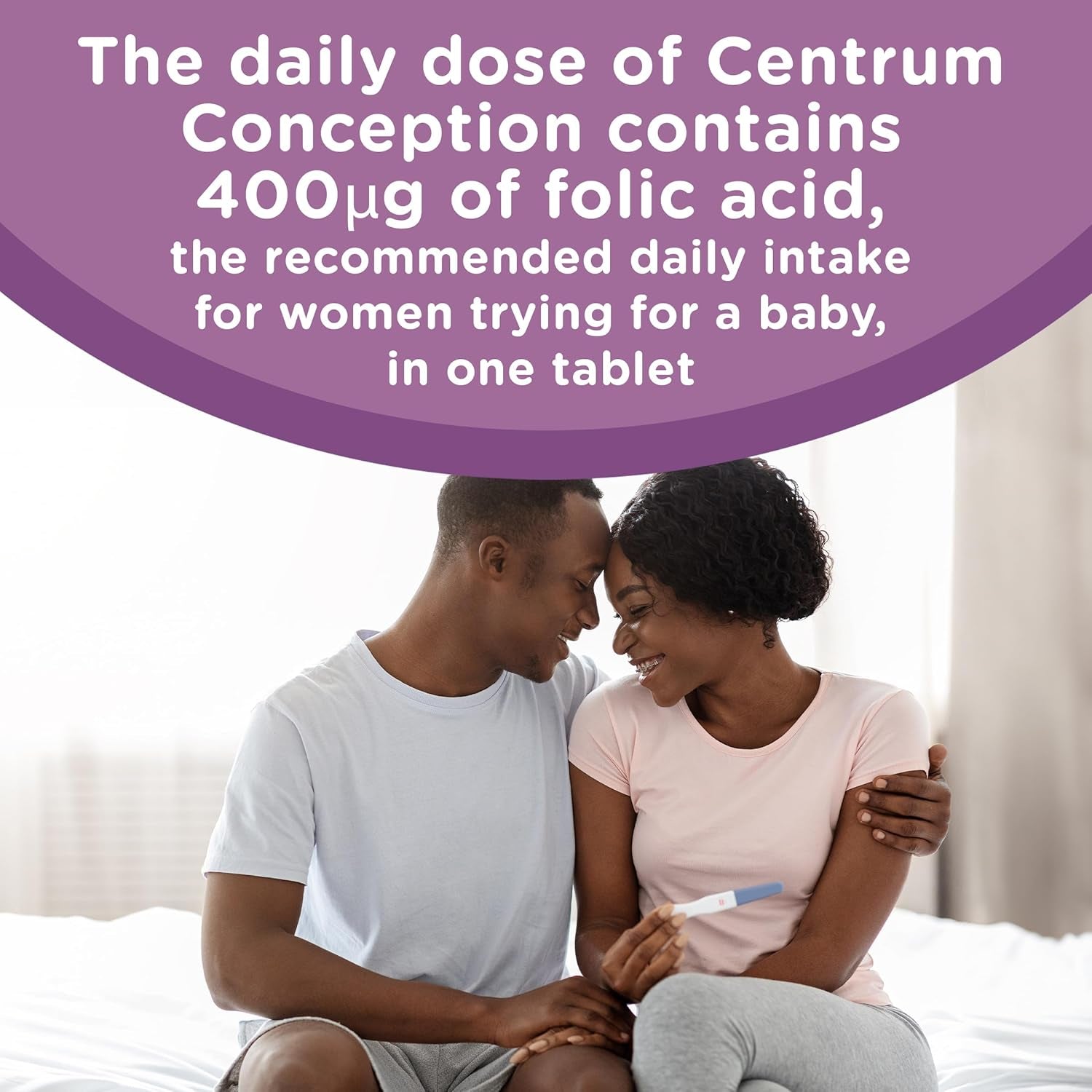 Centrum Conception Vitamins for Women, Fertility Supplements with 400_G Folic Acid, 30 Tablets
