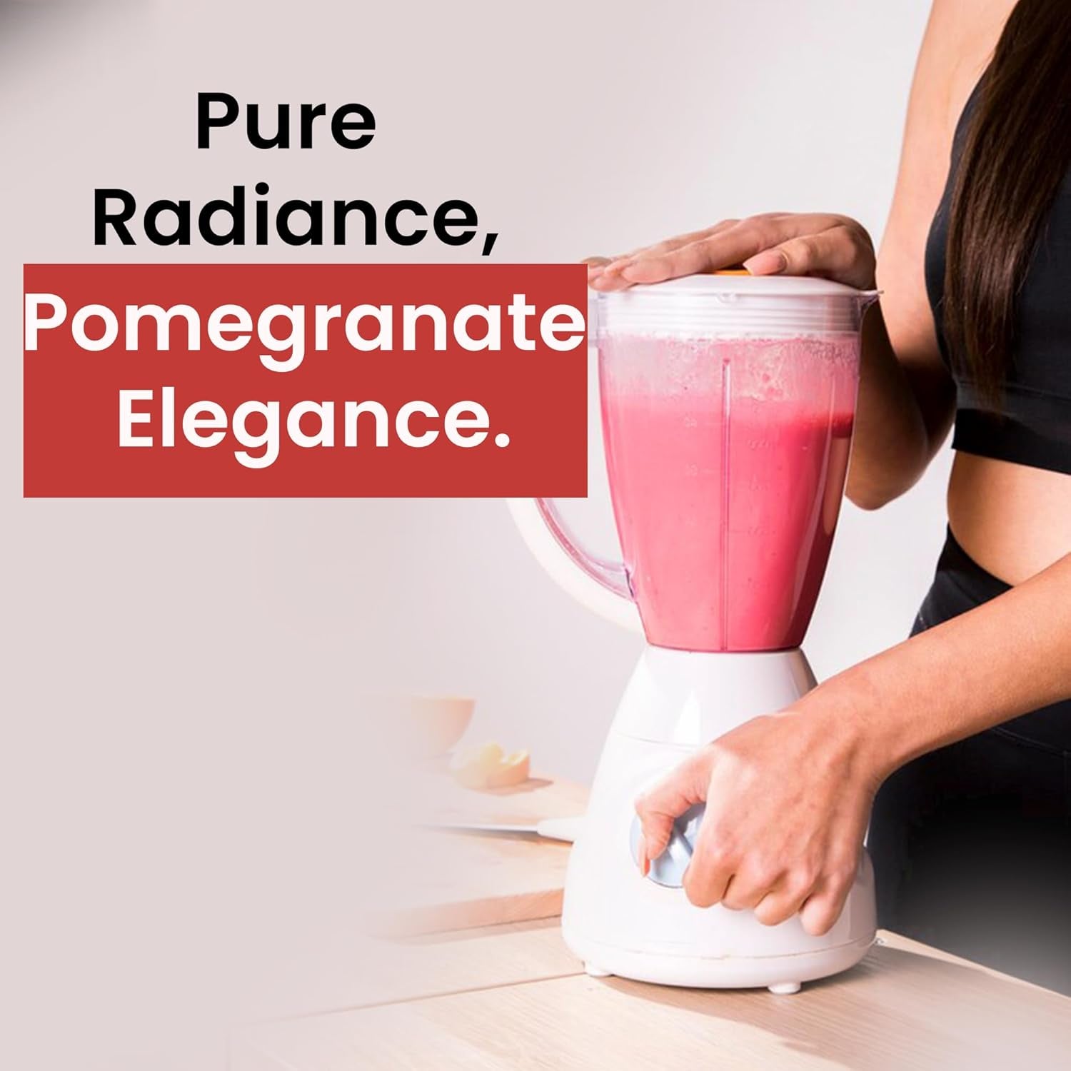Herbal Magic'S Organic Pomegranate Fruit Powder, Spray Dried - Rich & Vibrant Smoothies, Shakes, Juices, Baking - Free from Artifical Flavour & Preservatives - 100G(Pack-1)