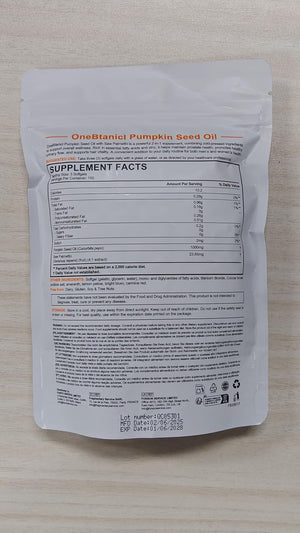 Pumpkin Seed Oil Capsules 1000Mg per Serving - 300 Softgels for Hair & Urinary Support - 2-In-1 Formula, Rich in Zinc & Omega Fatty Acids - Easy-To-Swallow, Vegan