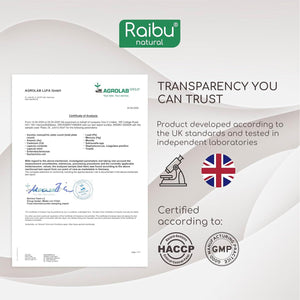 St John'S Wort - 550 Mg St John'S Wort Extract per Capsule - Mood & Emotional Wellbeing - Maximum Strength, 6-Month Supply - 180 Vegan Capsules, No Additives - Raibu