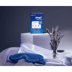 Revive Active Sleep Capsules - Daily Supplement with Magnesium, Montmorency Cherry, Chamomile & Lavender for Relaxation, Nervous System Support & Rest - 7 Active Ingredients - 30 Days Supply