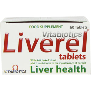 Liverel Liver Health Support Tablets Supplement, Vitabiotics