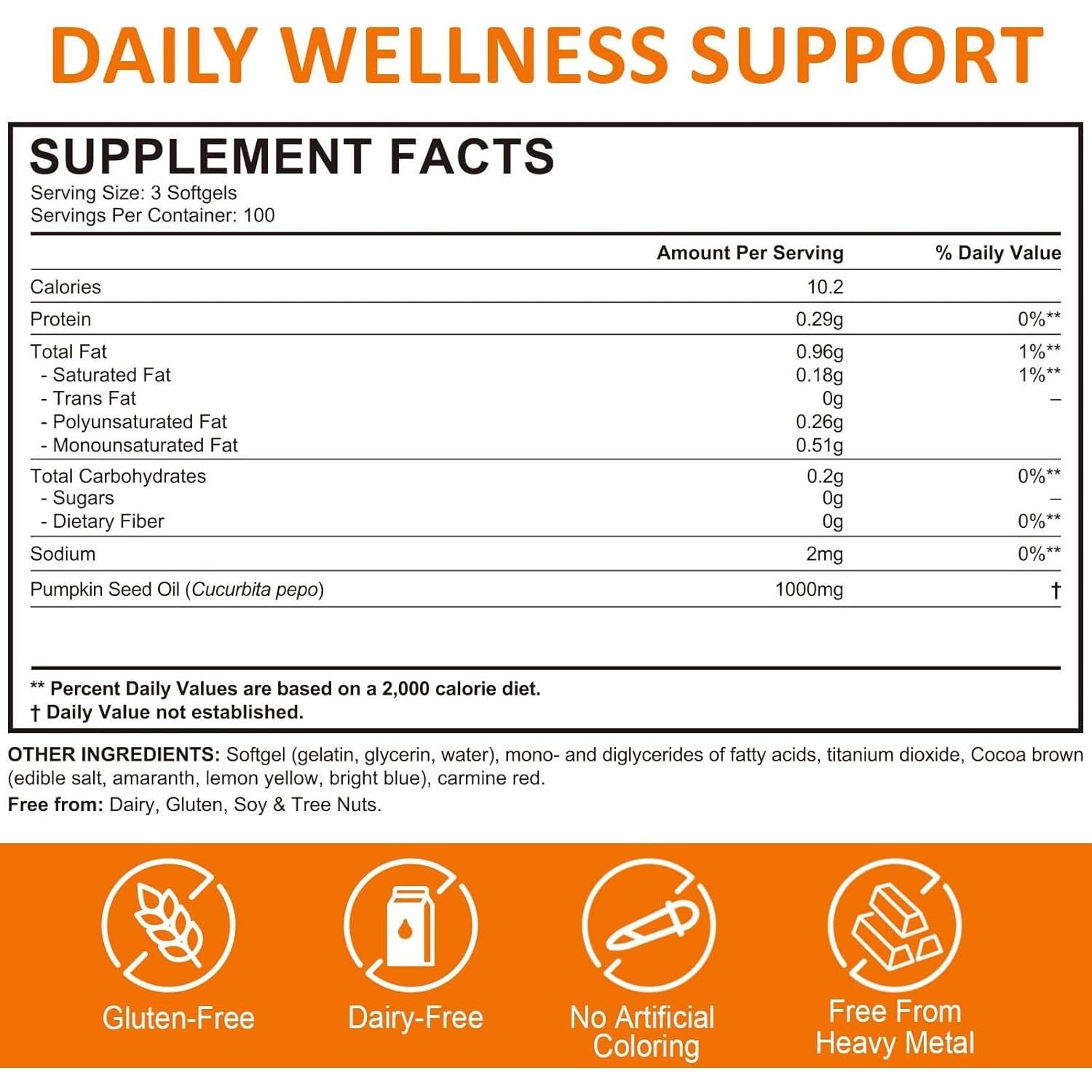 Pumpkin Seed Oil Capsules 1000Mg per Serving - 300 Softgels for Hair & Urinary Support - 2-In-1 Formula, Rich in Zinc & Omega Fatty Acids - Easy-To-Swallow, Vegan