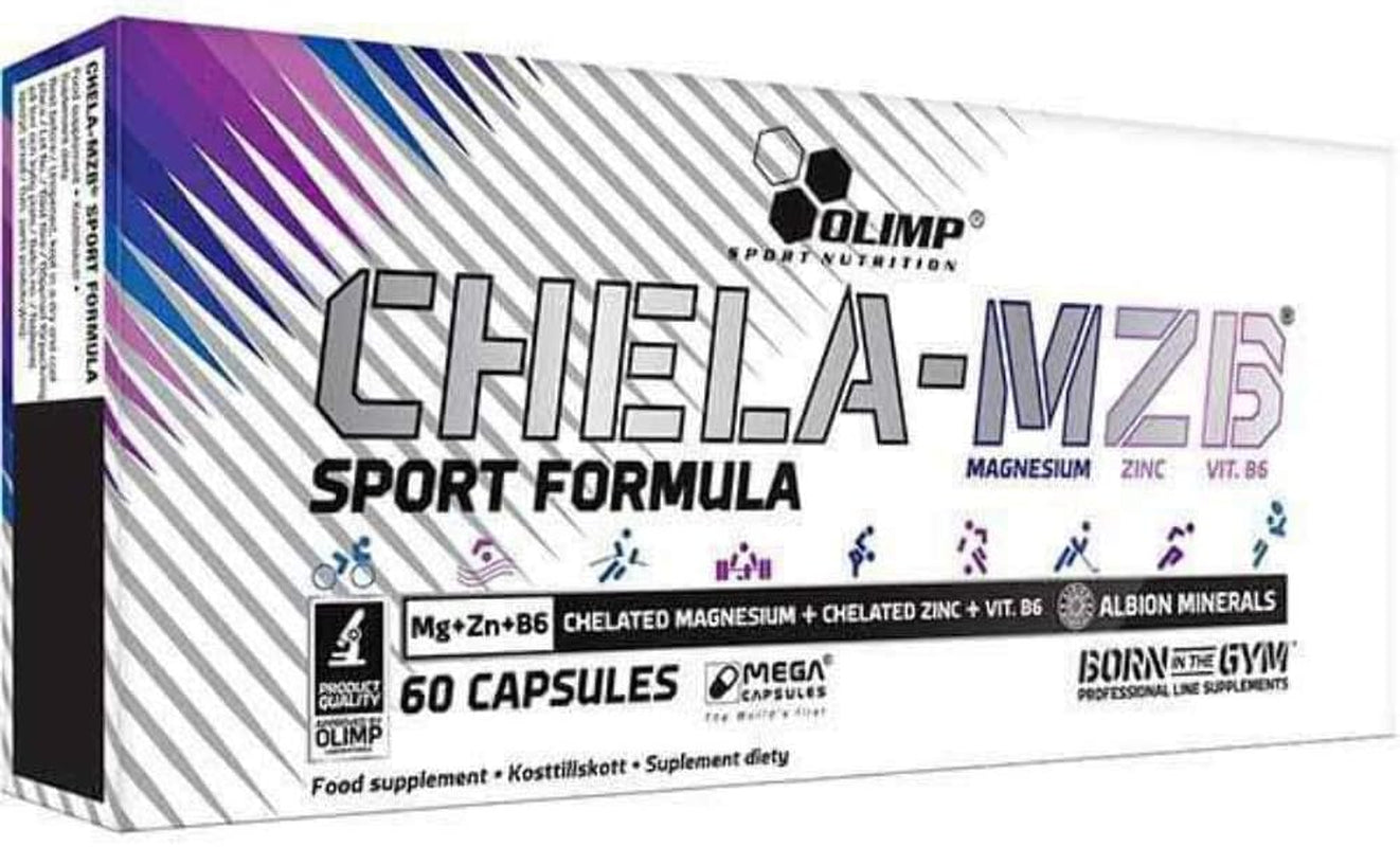 OLIMP SPORT NUTRITION Olimp Chela MZB - Pack of 60 Capsules