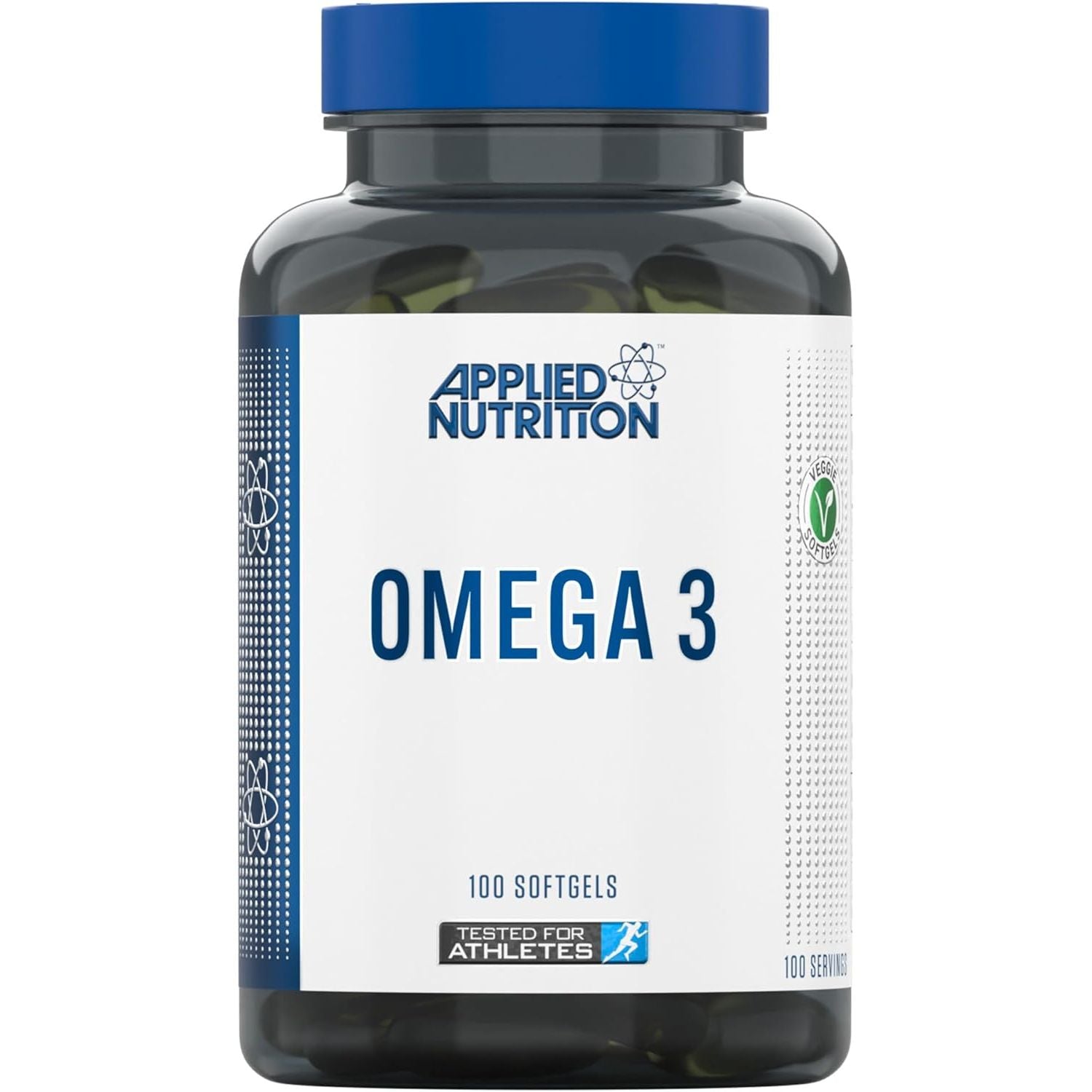 Applied Nutrition Omega 3 - Omega Fish Oil 1000Mg, 180Mg EPA & 120Mg DHA per Softgel, Made in the UK (100 Soft-Gels)