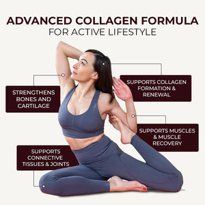Inspiriko Bovine Collagen Powder for Women. Award Winning, 50 Servings, with Hyaluronic Acid, Biotin & Vitamin C. UK Made, Grass-Fed, 10,000Mg Unflavoured Hydrolyzed Collagen Peptides Powder 510G