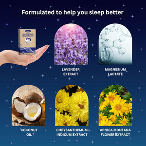 ELEMNT Sweet Dreams Magnesium Night Sleep Patch (Pack of 32) Sleep & Restlessness Aid with Magnesium Essence, Lavender Extract and Coconut Oil