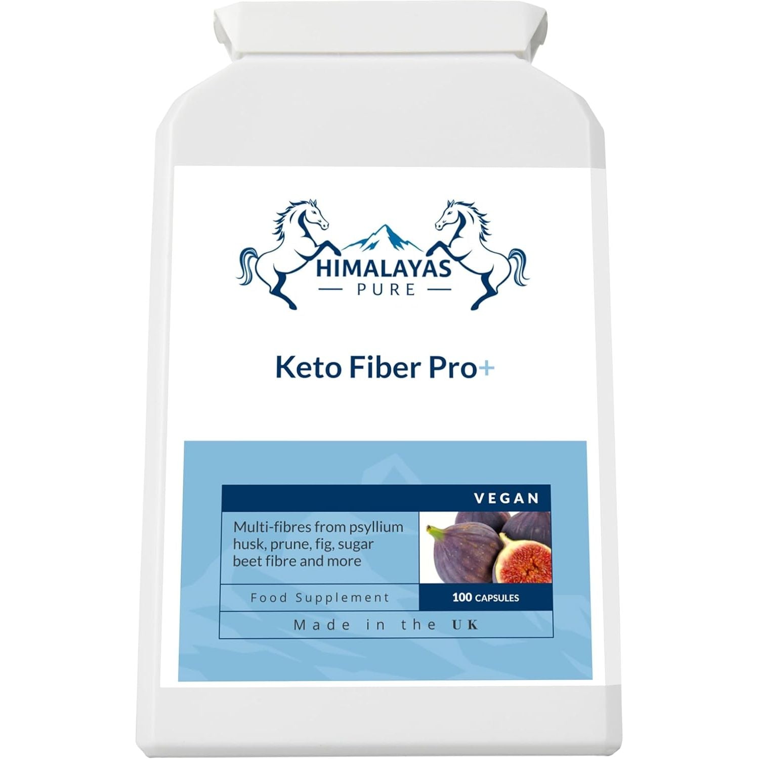 Himalayas Pure Keto Fiber Pro+ Dietary Fiber 100 Capsules