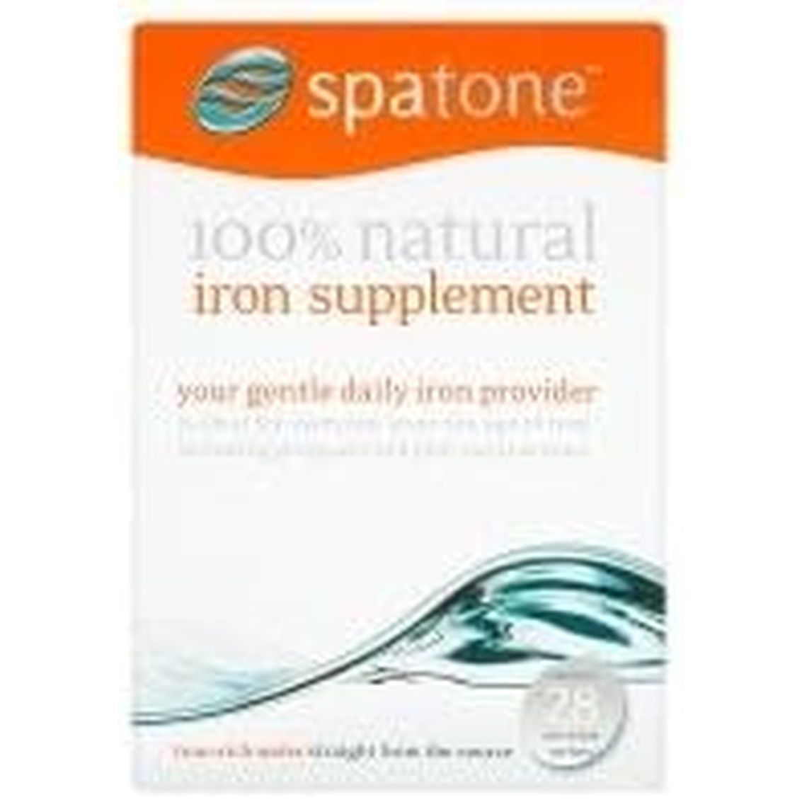 Spatone 100% Natural Iron Sup 28 Sachet (Pack of 2)