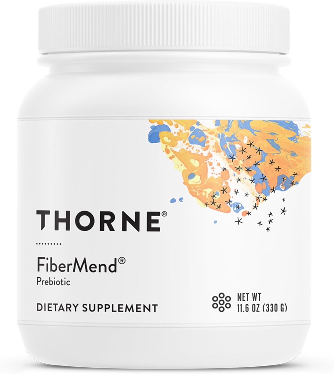 Thorne Fiberblend - Prebiotic Fibre Powder to Help Maintain Regularity - 11.6 Oz