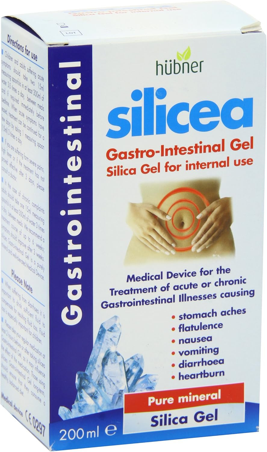 Hubner Silicea 68503 Gastrointestinal Gel, 200Ml