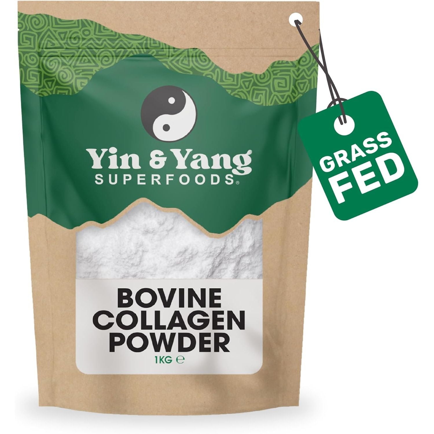 Collagen Powder 1Kg | Supports Skin, Hair, Nails & Joints | High Strength Bovine Collagen Peptides Powder | Pure Hydrolysed Collagen Protein Supplement for Women & Men