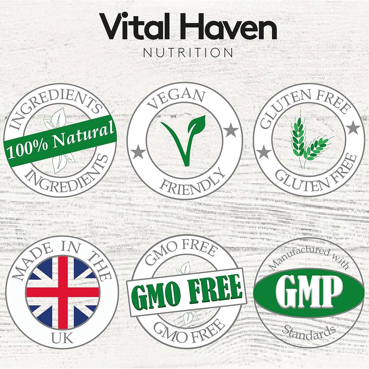 [Vital Haven] Complex Cognitive Formula - Lion'S Mane (4000Mg) & Gingko Biloba (1000Mg) - 120 Vegan Capsules - Max Potency - with Piperine for Maximal Absorption - Made in the UK