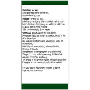 Sleepeezy Valerian Root Tablets, 2 X 60 Vegan Tablets, Relief of Sleep Disturbances