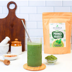 Moringa Mantra Moringa Leaf Powder 200 Grams, Naturally Grown Powdered Moringa Leaves, Tested for Heavy Metals