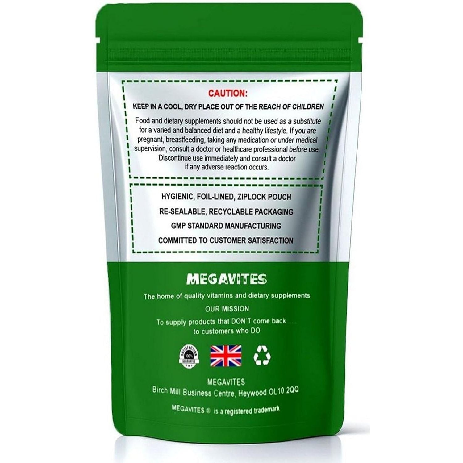 Agnus CASTUS Capsules 5000Mg X 60 - MEGAVITES