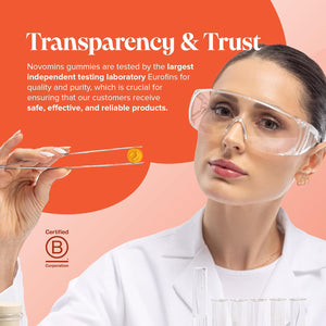 Turmeric Gummies – 4000Mg High Strength Turmeric and Ginger Gummies with Curcumin, Black Pepper & Vitamin D – Tumeric Supplements Joint Support –Immunity, Muscle & Bone – Novomins