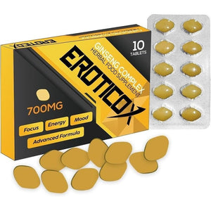 EROTICOX Ultra Extra Strong 700MG | Maximum Duration, Immediate Effect, without Contraindications, 100% Natural