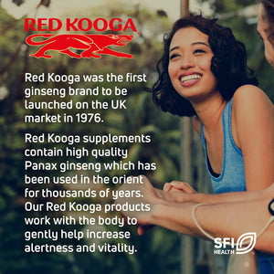 Red Kooga Ginseng Multivitamins and Minerals, with Vitamins B2, B6 and 12 and Niacin, Zinc and Iron, Pack of 32 Tablets