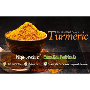 Turmeric Powder | Organic | 500G | Natural Source of Curcumin | Mysuperfoods