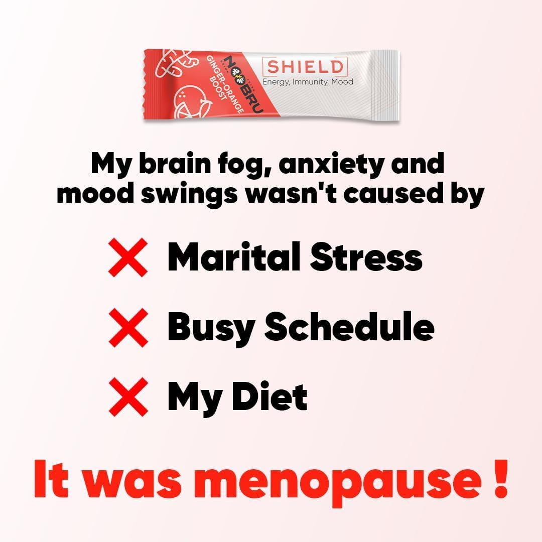 Noobru Shield with Vitamin C Powder and Ginger - Immune System Booster for Perfect Health Condition - Vitamins Blend for Your Body - Nootropic Food Supplements for Sharp Concentration and Quick Mind