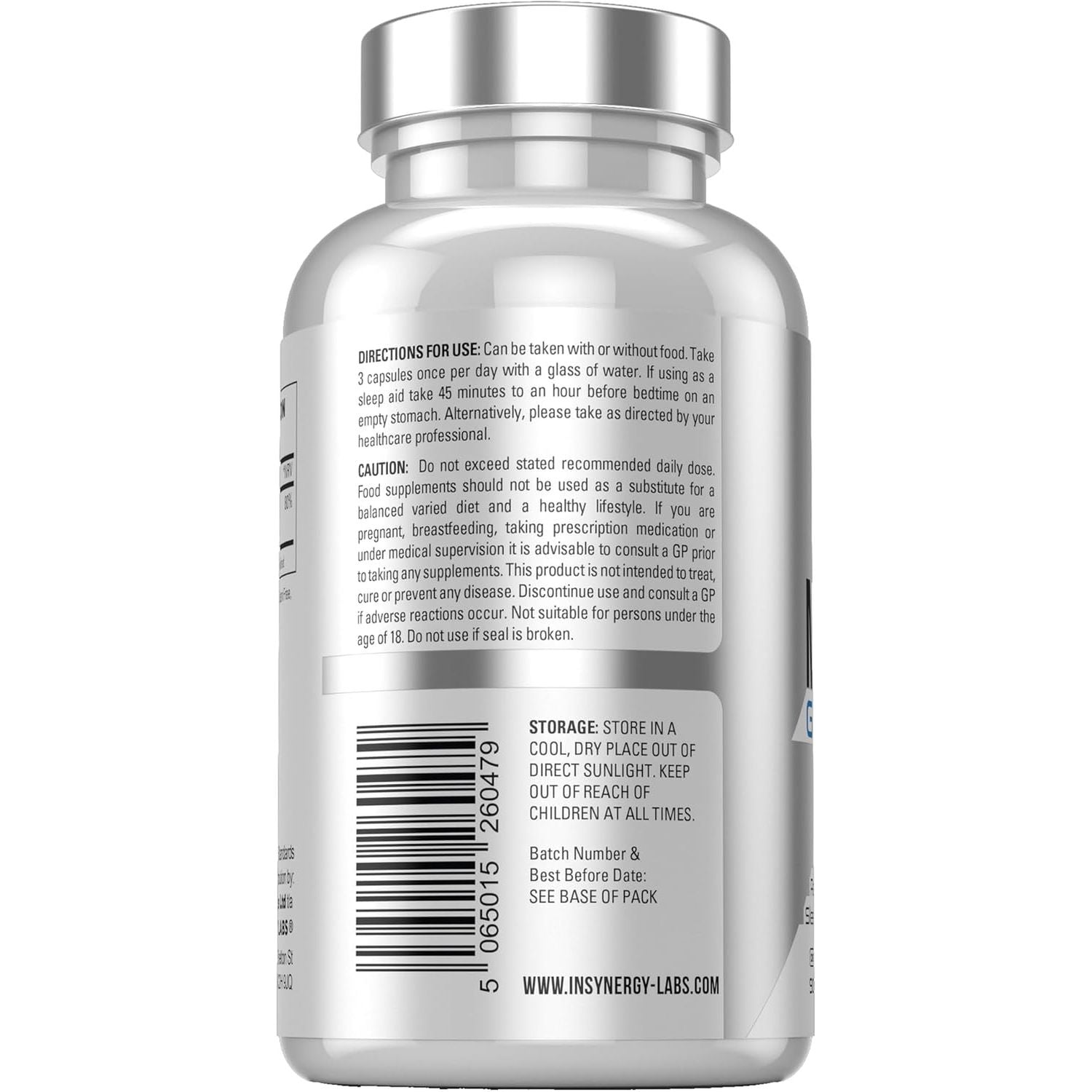Ultra Premium Magnesium Glycinate Supplement (Pro Series Magnesium 1,500Mg) Magnesium Bisglycinate 90 Vegan Magnesium Tablets
