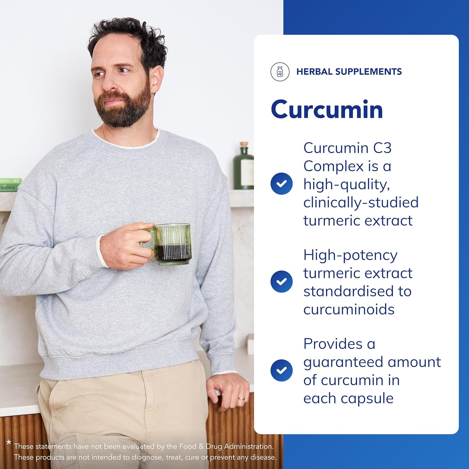 Pure Encapsulations Curcumin - High Potency Turmeric C3 Complex Supplement - 60 Capsules