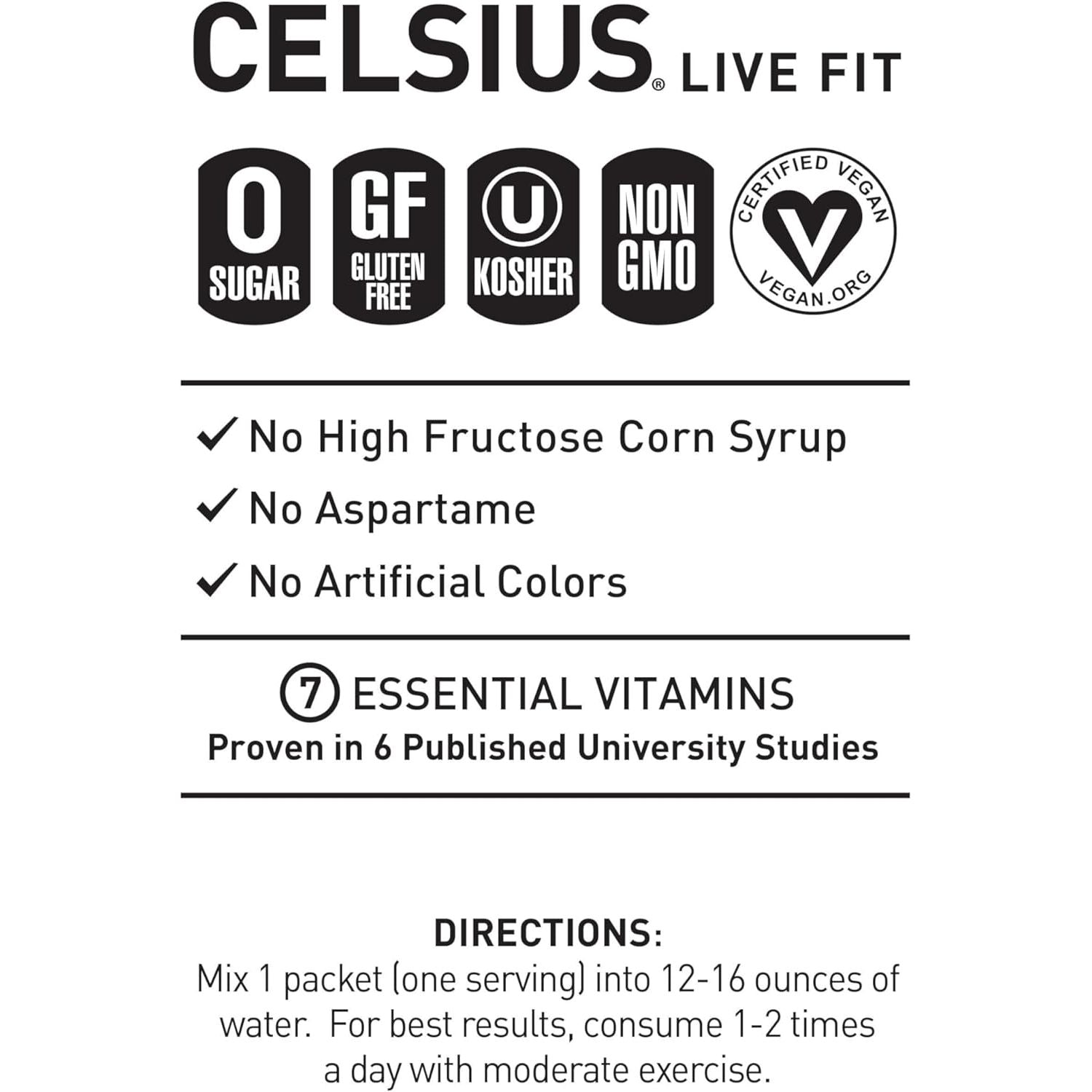Celsius Celsius Berry Blast - 14 Packets