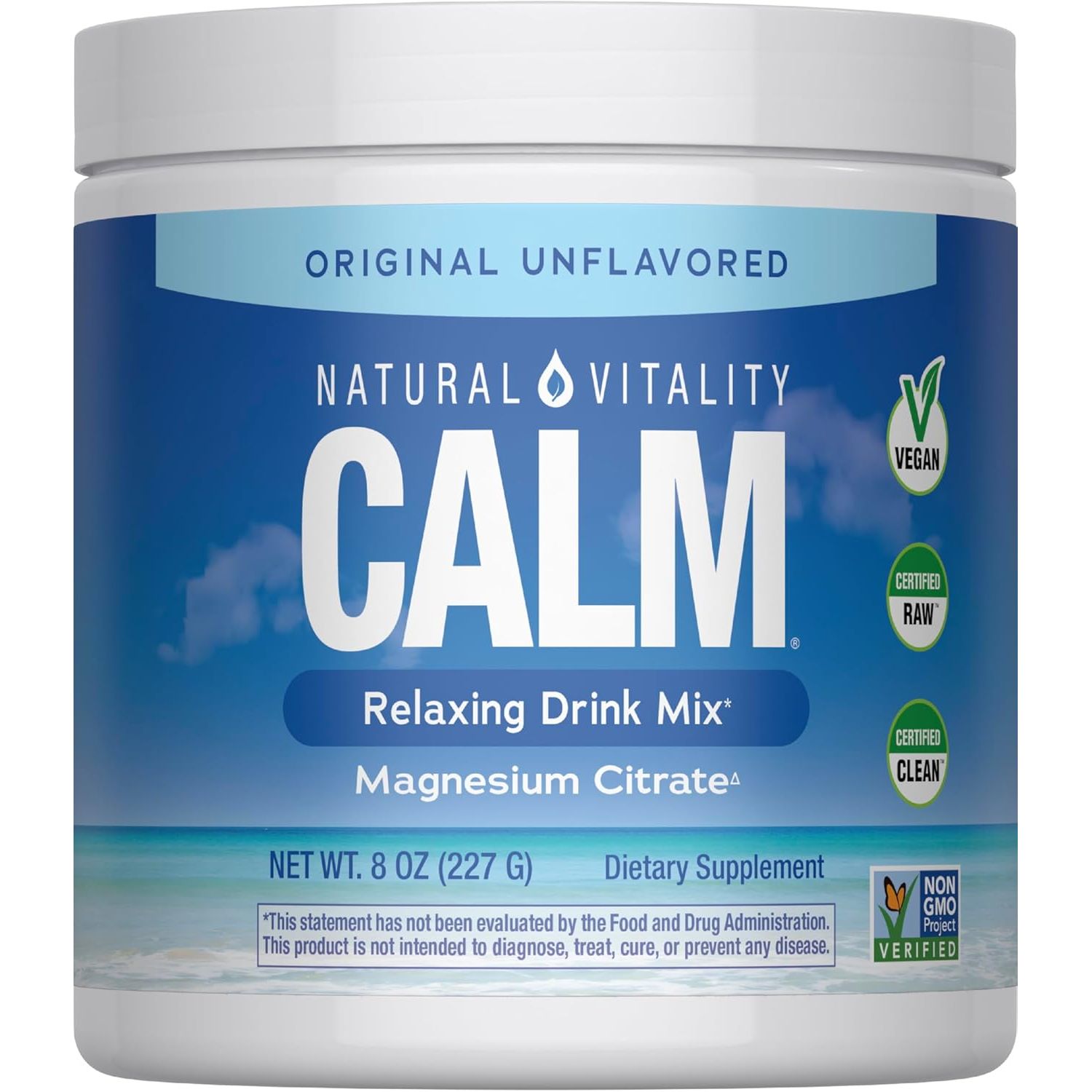 Natural Vitality Natural Calm, Unflavored - 226G
