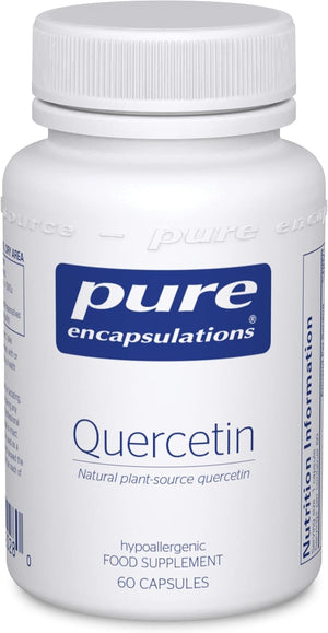 Pure Encapsulations Quercetin 250Mg - Natural Plant-Source Pure Quercetin Supplement - Promotes Immune Support, Cardiometabolic Health and Overall Cellular Health - 60 Vegetarian Capsules