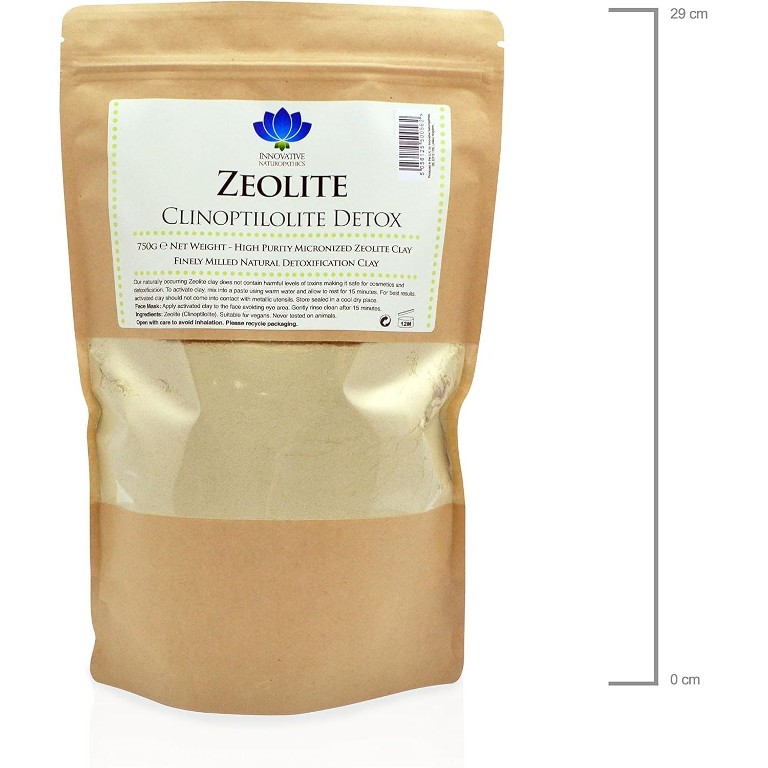 Micronized Zeolite Detox Powder - 750G