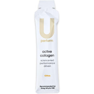 U Perform - Sports Muscle Recovery Supplement - High Protein Liquid Collagen Drink - Great for Joints Repair - Citrus Tasting and Natural Ingredients Based (8000Mg) (14 Sachets)