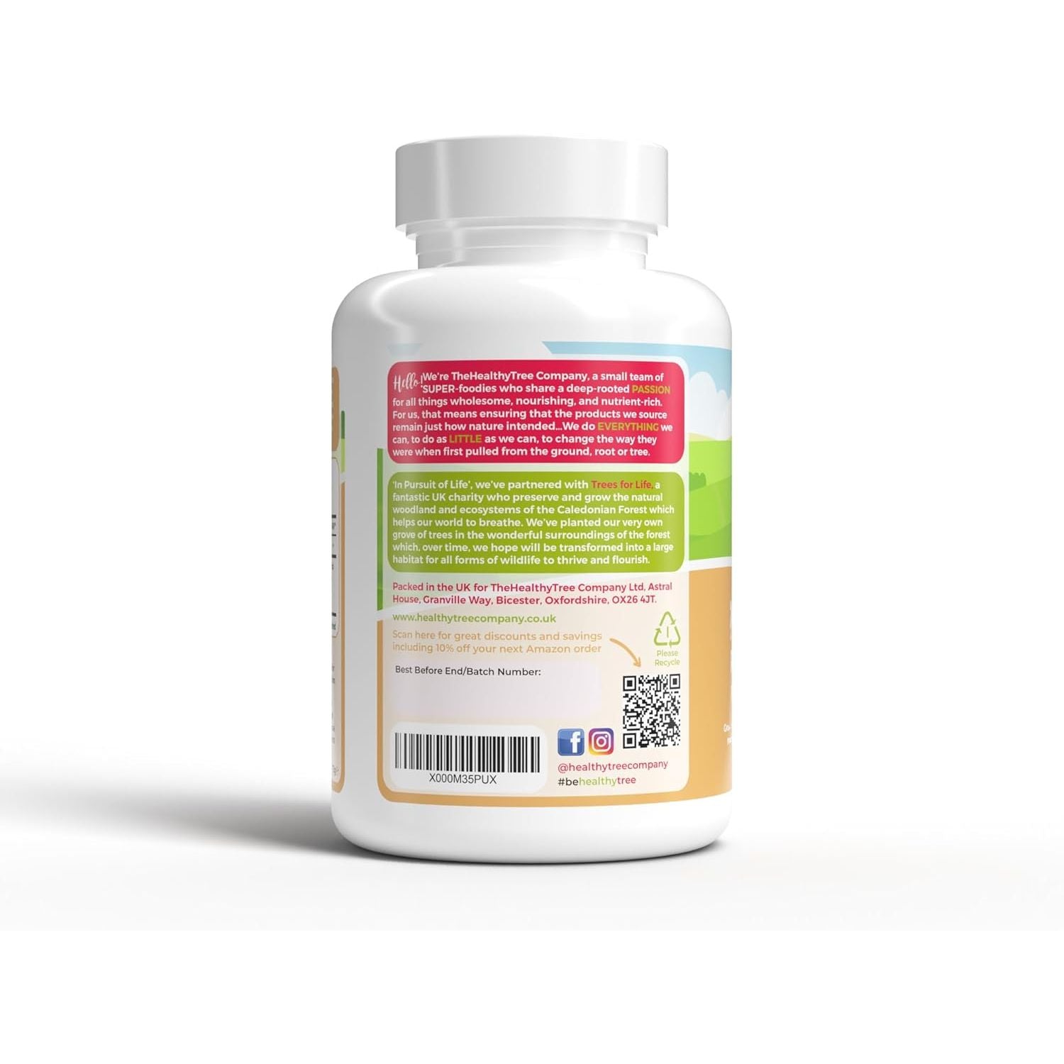 Maca Capsules by Thehealthytree Company - High Strength 4000Mg Extract per Capsule for Men and Women - 120 Vegan Maca Root Powder Tablets