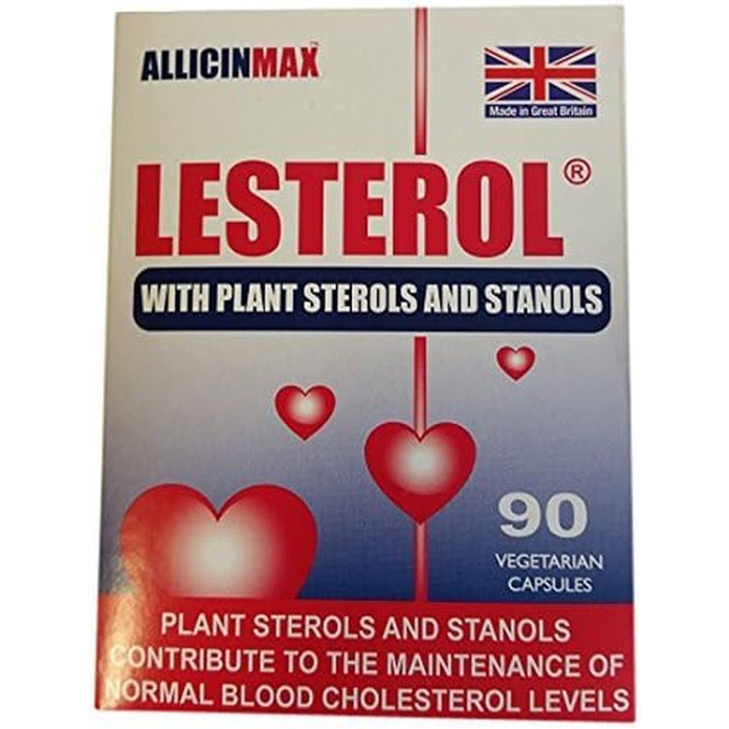 (2 PACK) Allicin Max Lesterol Plant Sterols & Stanols| 90 Capsules | 2 PACK BUNDLE