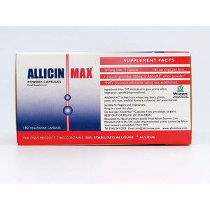 Allicin Max Capsules, 180Vcaps