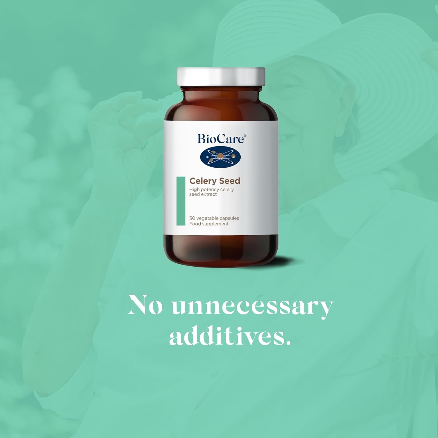 Biocare Celery Seed Extract - Supports the Body'S Natural Eliminative Process - 30 Capsules
