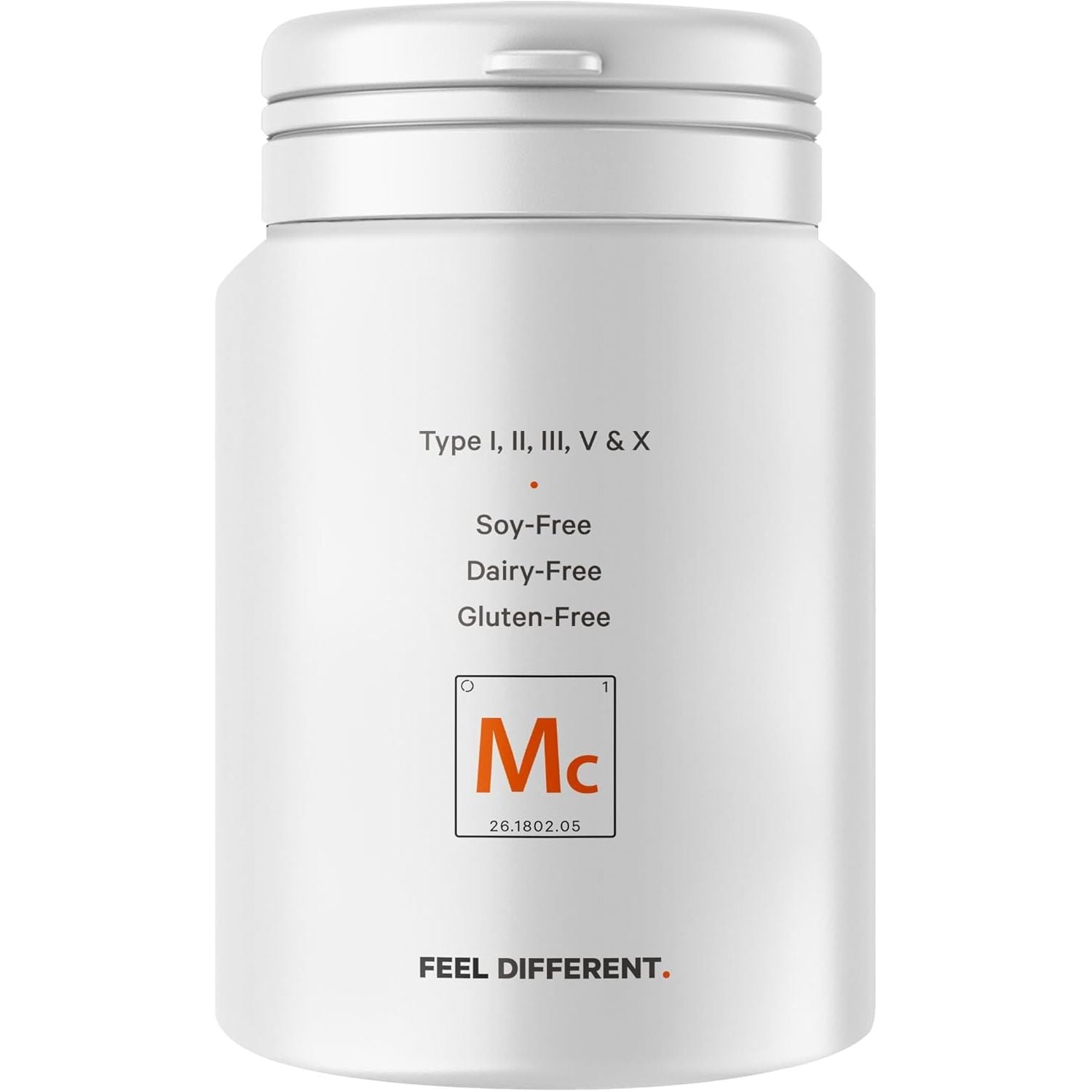 Codeage Multi Collagen Peptides Capsules, Types I, II, III, V & X, Grass-Fed & Hydrolyzed Bovine Collagen Supplement with Ashwagandha & Amla Berry, Collagen for Skin, Hair, Nails, Joints - 90 Capsules