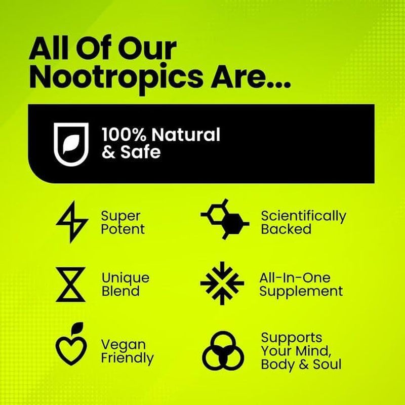 Phosphatidylserine 400Mg | High Strength Nootropic Supplement | 60 Vegan Capsules | 2-Month Supply | Memory, Stress & Anxiety Relief, Concentration & Brain Health Support | Uk-Made | Fitimins