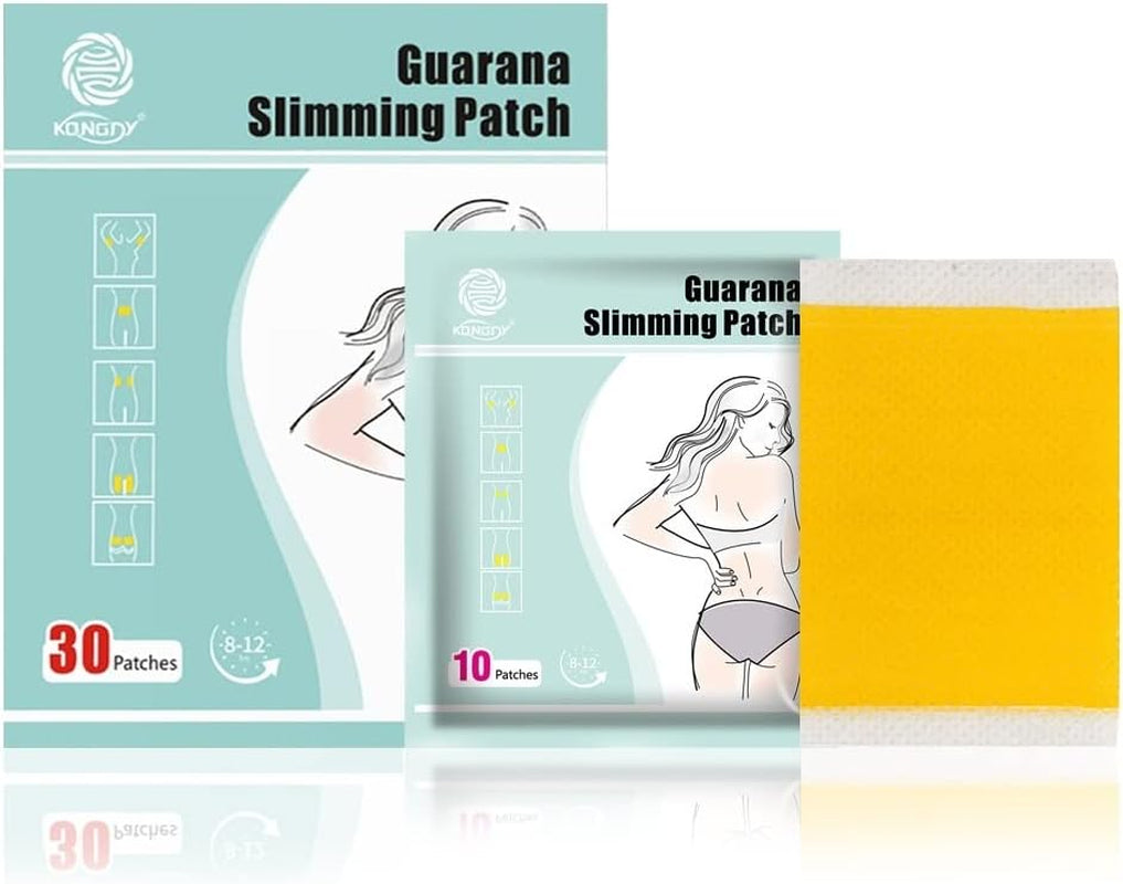 30 Extra Strong Slimming Patches Fast Active - Guarana Weight Loss Belly Fat Burner - Diet Patch Plaster for Women Weight Loss
