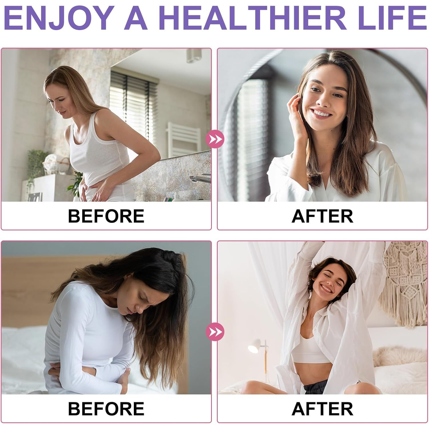 Feminine Balance Gummies, 60 Gummies Vegan Hawaiian Pineapple Flavor - Women’S Health PH Levels- Immune Support - Vegan & Gluten-Free