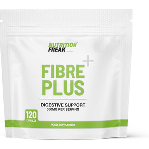 Fibre plus by Freak Athletics - Daily Fibre Supplement - Premium Fibre Capsules with Psyllium Husk, Chia Seed, Baobab Fruit