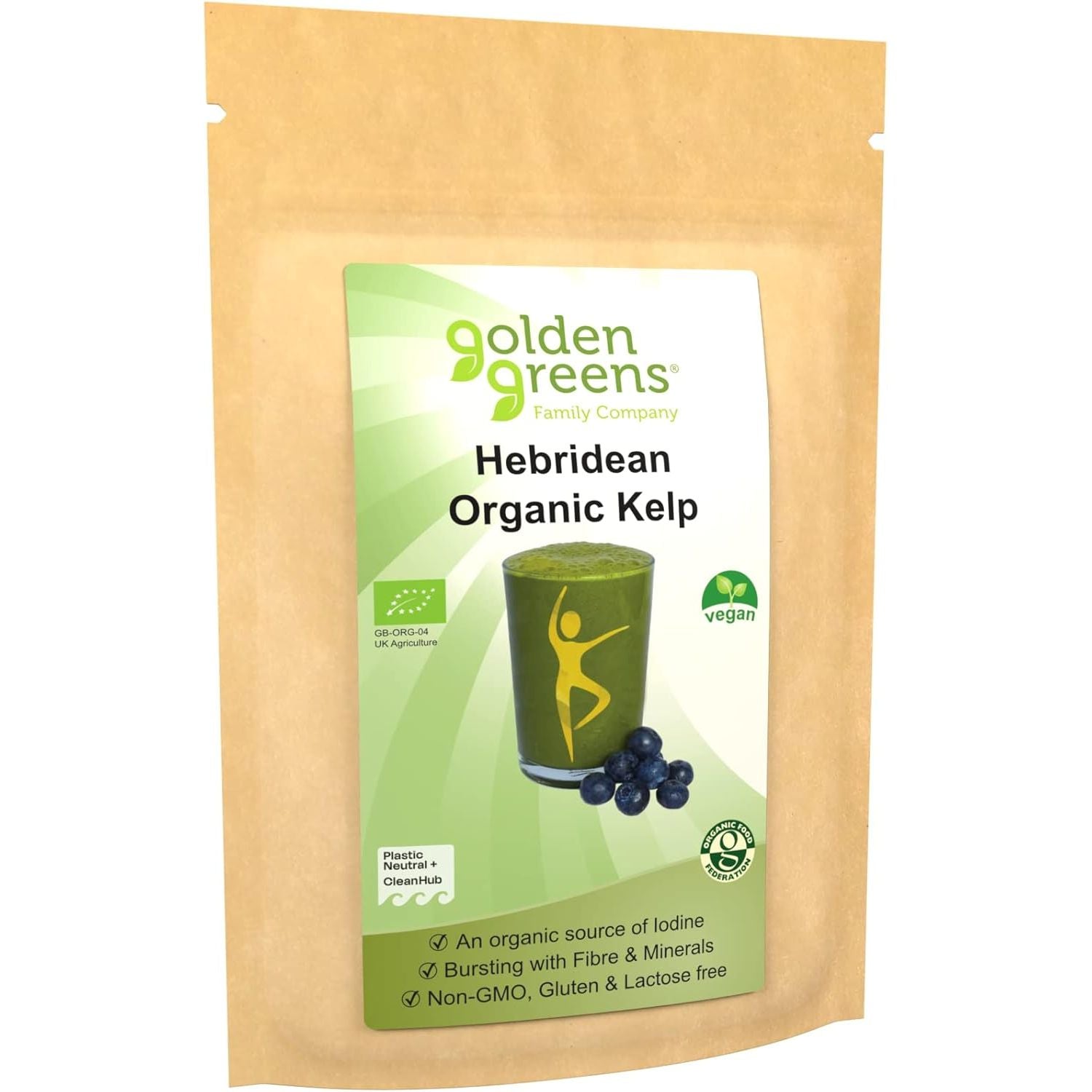 Golden Greens Organic Hebridean Kelp Powder