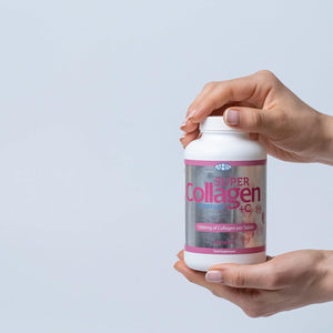 AHS Super Collagen plus C Tablets - Pack of 250 Tablets (Also 120 + 90 Counts) 3 Sizes! 6000MG per Serving with Added Vitamin C - Healthy Skin, Nails & Hair