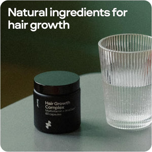 Sons Hair Growth Supplement - Multi-Vitamin Supplement & Minerals with Anagain, Marine Collagen & Biotin - Natural Ingredients to Promote Healthier Hair, 1 Month (60 Capsules). Made in Europe