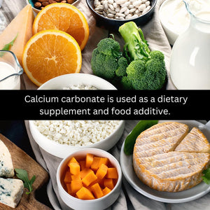 Mganna 100% Natural Pure Calcium Carbonate Food Grade 227 GMS / 0.5 LBS